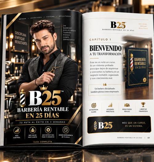 B25™ — Barbería Rentable en 25 Días